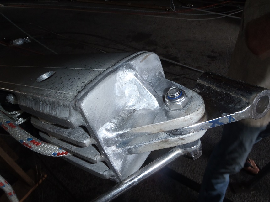 2Juli de giek is weer sterk gelast